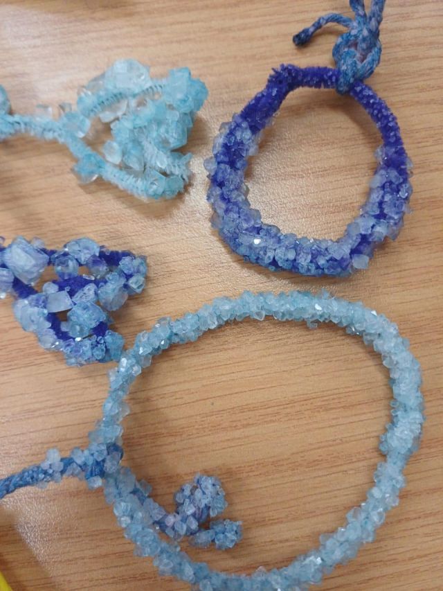 Girls in Sci Borax Crystals 1