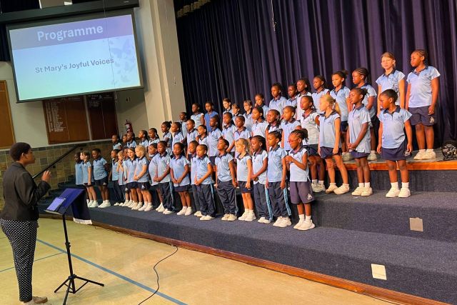 St Mary’s Joyful Voices: Choir Performance at WHPS