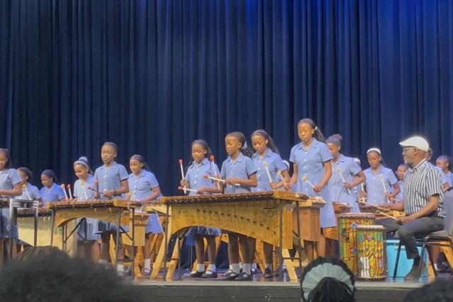 Marimbas, Music and Memories at Southdowns College